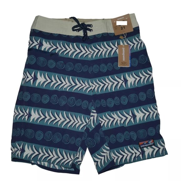 Patagonia Stretch Wavefarer 21" Board Shorts Quick Drying DWR UPF50 Sizes 28 30